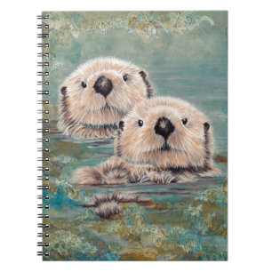 Sea Otters Spiral Notebook