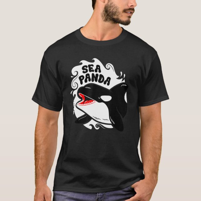 Sea Panda But Replace Bamboo With Seals Killer Wha T-Shirt (Front)