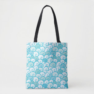 Sea Pattern Tote Bag