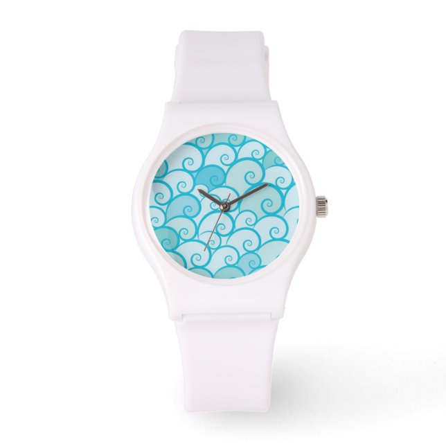 Sea Pattern Watch (Front)