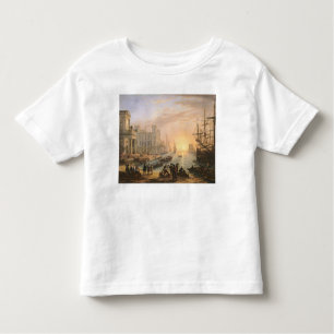 Sea Port at Sunset, 1639 Toddler T-Shirt