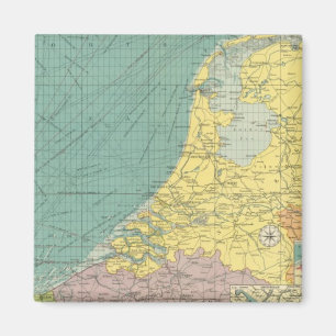 Sea ports of England Magnet