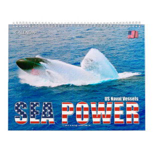SEA POWER – US Naval Vessels Calendar