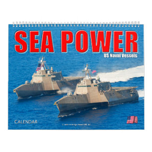 SEA POWER – US Naval Vessels Calendar