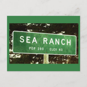 Sea Ranch California Postcard