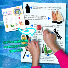 Sea-riously Fun Ocean Protector Scavenger Hunt