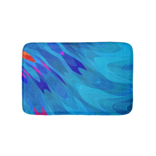 Sea Ripple Bath Mat (Front)
