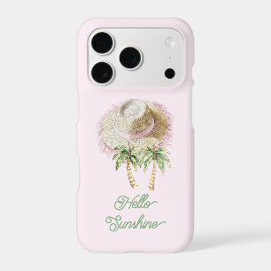 Sea Sand Sun Straw Hat Palm Trees Sunshine