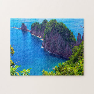 Sea Scene American Samoa. Jigsaw Puzzle