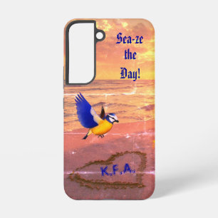 Sea- Seabird Love  Samsung Galaxy Case
