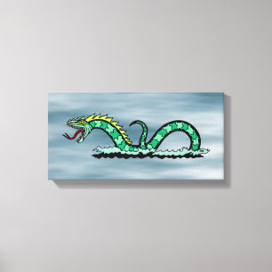 Sea Serpent Canvas Print