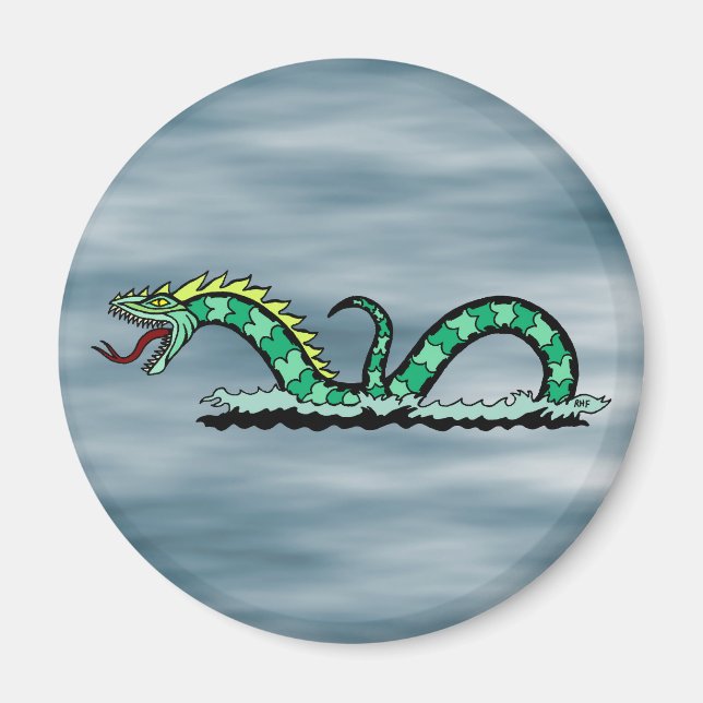 Sea Serpent Magnet (Front)