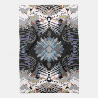 Sea Shell Abstract Pattern Tea Towel