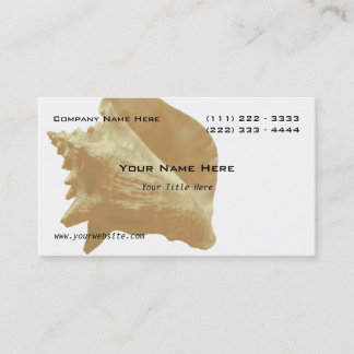 Sea Shell Business Card