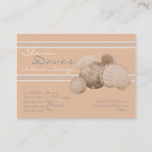 Sea Shell Chubby Business Card