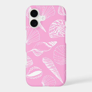 Sea Shell Illustration Pink