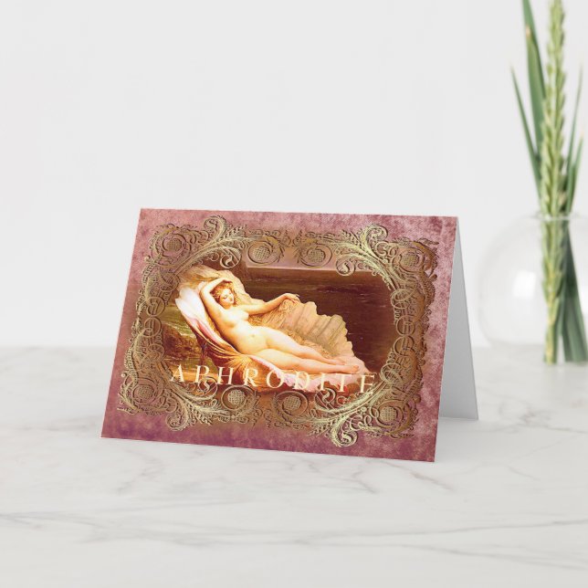 Sea Shell - Ocean Beach Shells Card (Front)