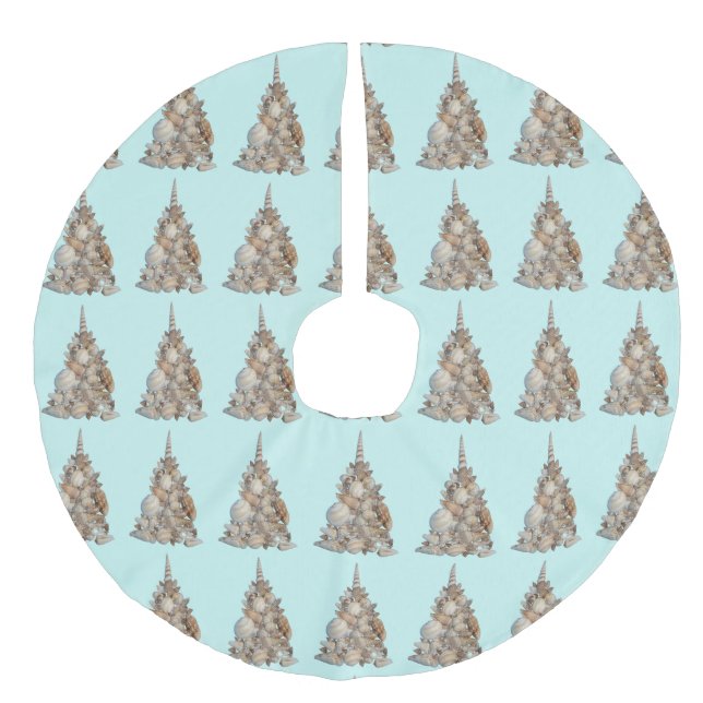 Sea Shell Tree Skirt (Front)