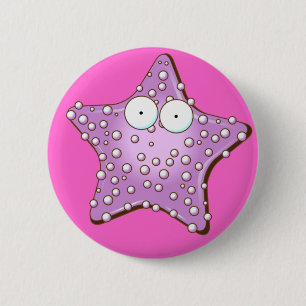 Sea Shells 6 Cm Round Badge
