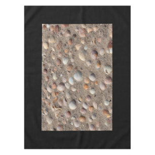 Sea shells at the beach tablecloth