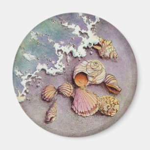 SEA SHELLS by SHARON SHARPE Magnet