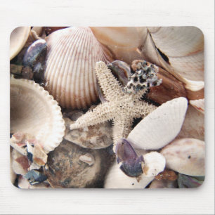 Sea Shells by the Shore Mouse Pad