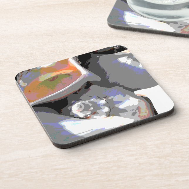 Sea Shells Closeup Coaster (Left Side)