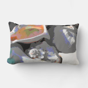 Sea Shells Closeup Lumbar Cushion