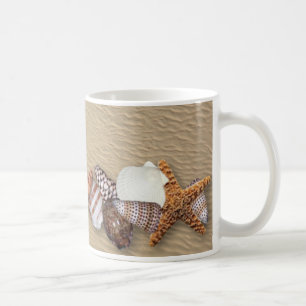 Sea shells coffee mug