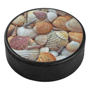 Sea Shells Hockey Puck