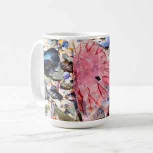 Sea Shells Jellyfish Ocean Beach View Coffee Mug