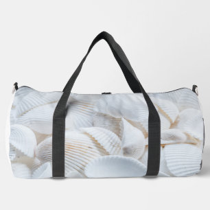 Sea Shells Nautical Summer Fun Duffle Bag