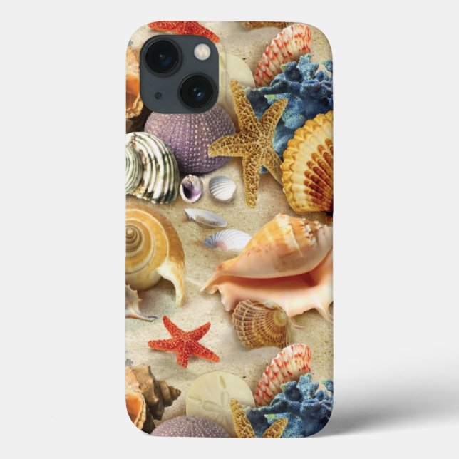 Sea shells on beach Case-Mate iPhone case (Back)