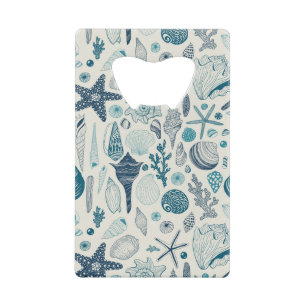 Sea shells on  off white