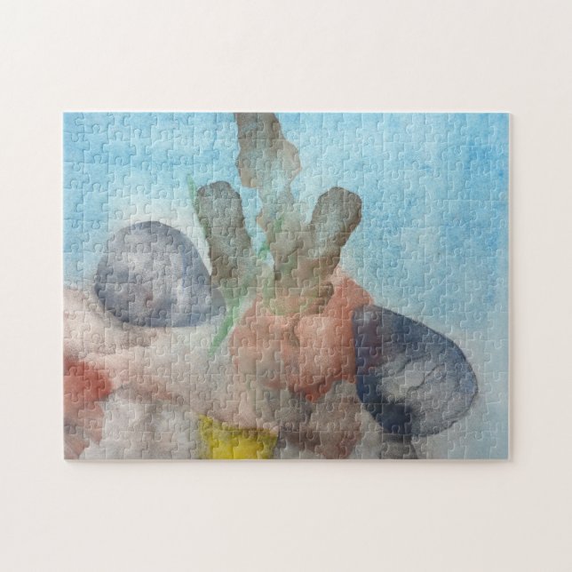 Sea Shells on the Sea Bed. Jigsaw Puzzle (Horizontal)