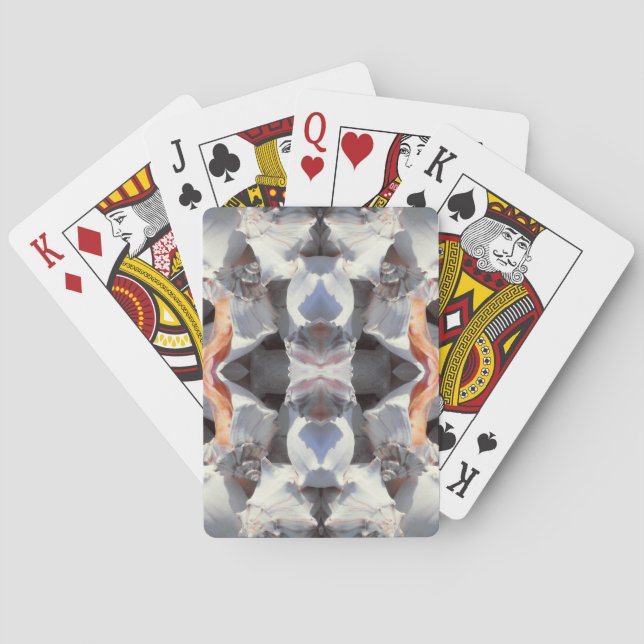 Sea Shells Pattern Playing Cards (Back)