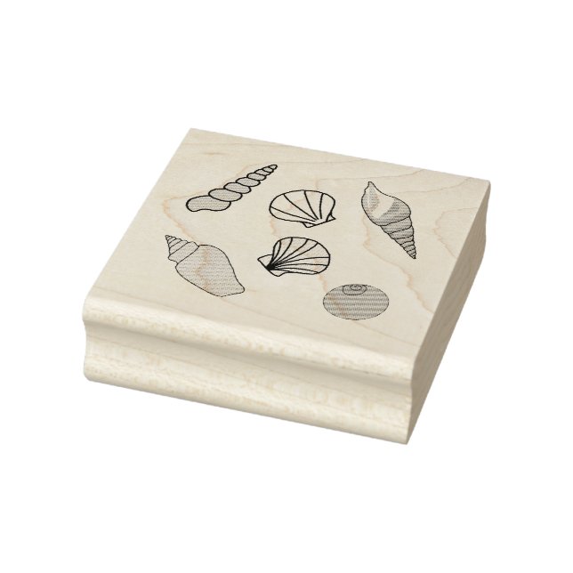 Sea shells rubber stamp (Stamp)