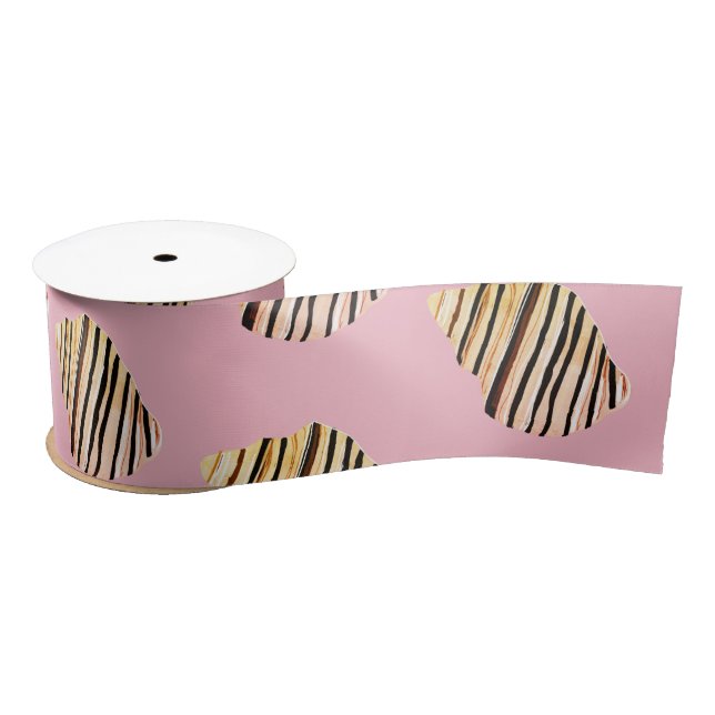 Sea shells satin ribbon (Spool)