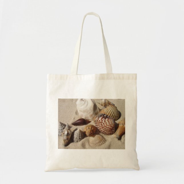 Sea Shells, Sea Shells Tote Bag (Front)