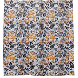 Sea Shells Shower Curtain