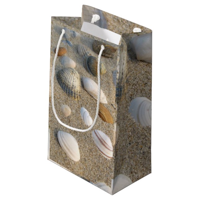 Sea Shells Small Gift Bag (Back Angled)