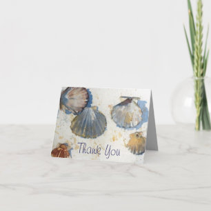 Sea Shells Thank You Card