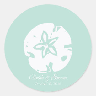 Sea Shells - Wedding stickers