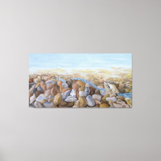 Sea Shore Canvas Print (Front)