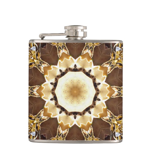 SEA SHORE HIP FLASK (Front)