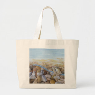 Sea Shore Large Tote Bag