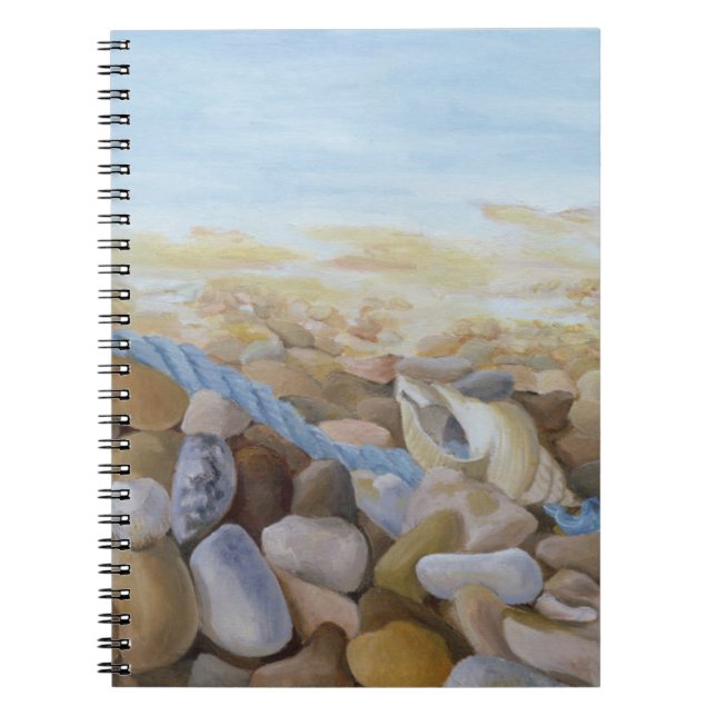 Sea Shore Spiral Notebook (Front)