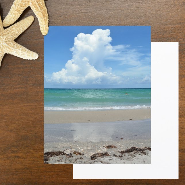 Sea Sky Sand Beach Seascape Scrapbook paper (Creator Uploaded)