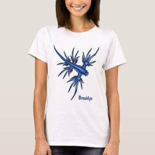 Sea slug blue dragon illustration T-Shirt
