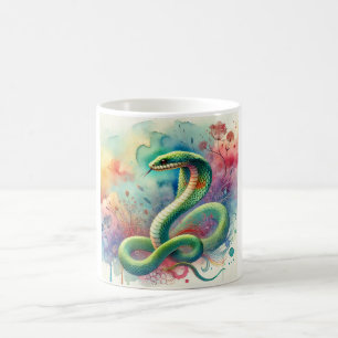 Sea Snake 110724AREF120 - Watercolor Coffee Mug